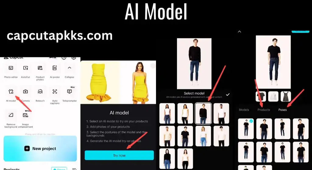 AI Model, Download capcut mod apk free